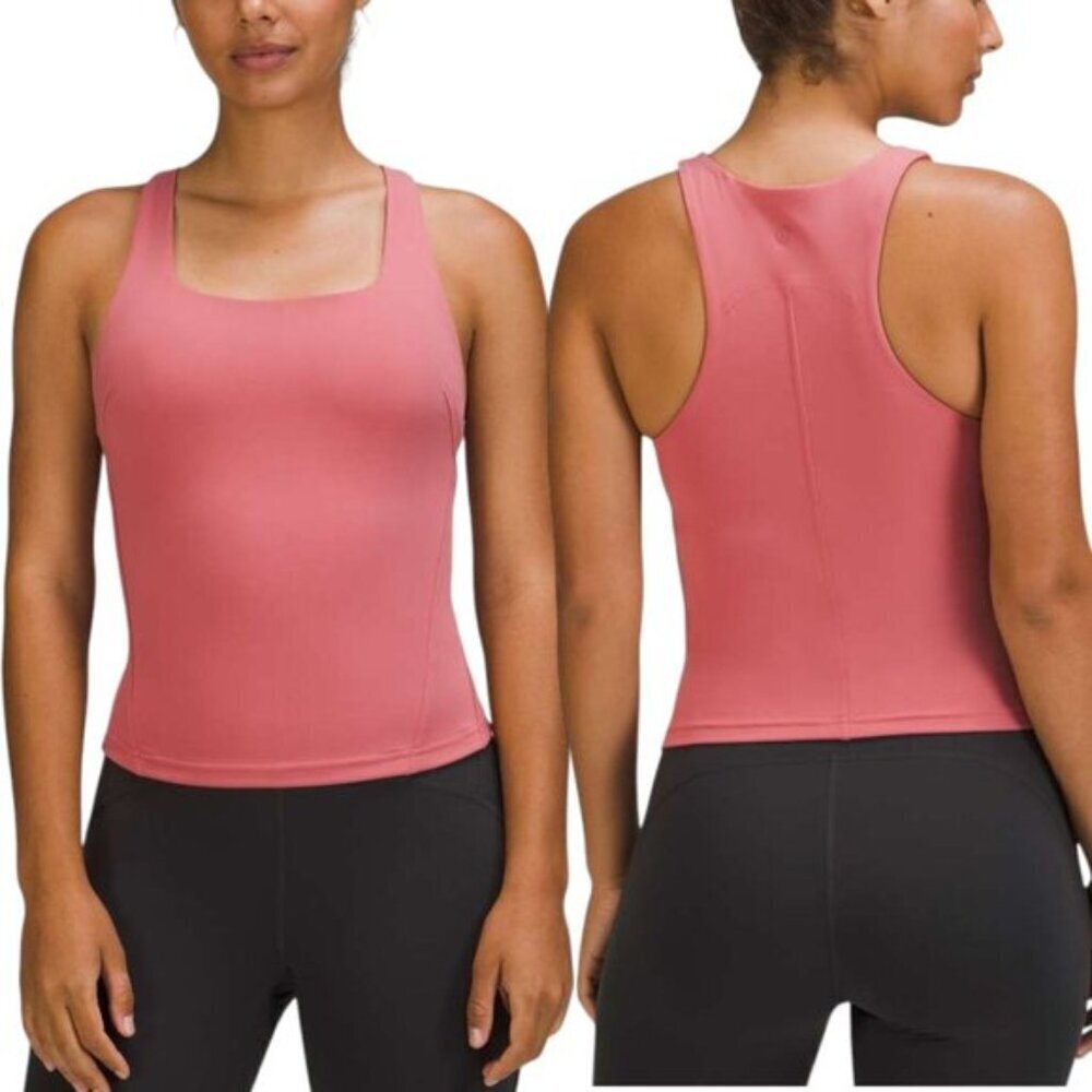 Lululemon InStill Tank Top Brier Rose Size 8 Pink